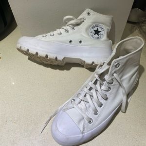 Converse Lugged White shoes